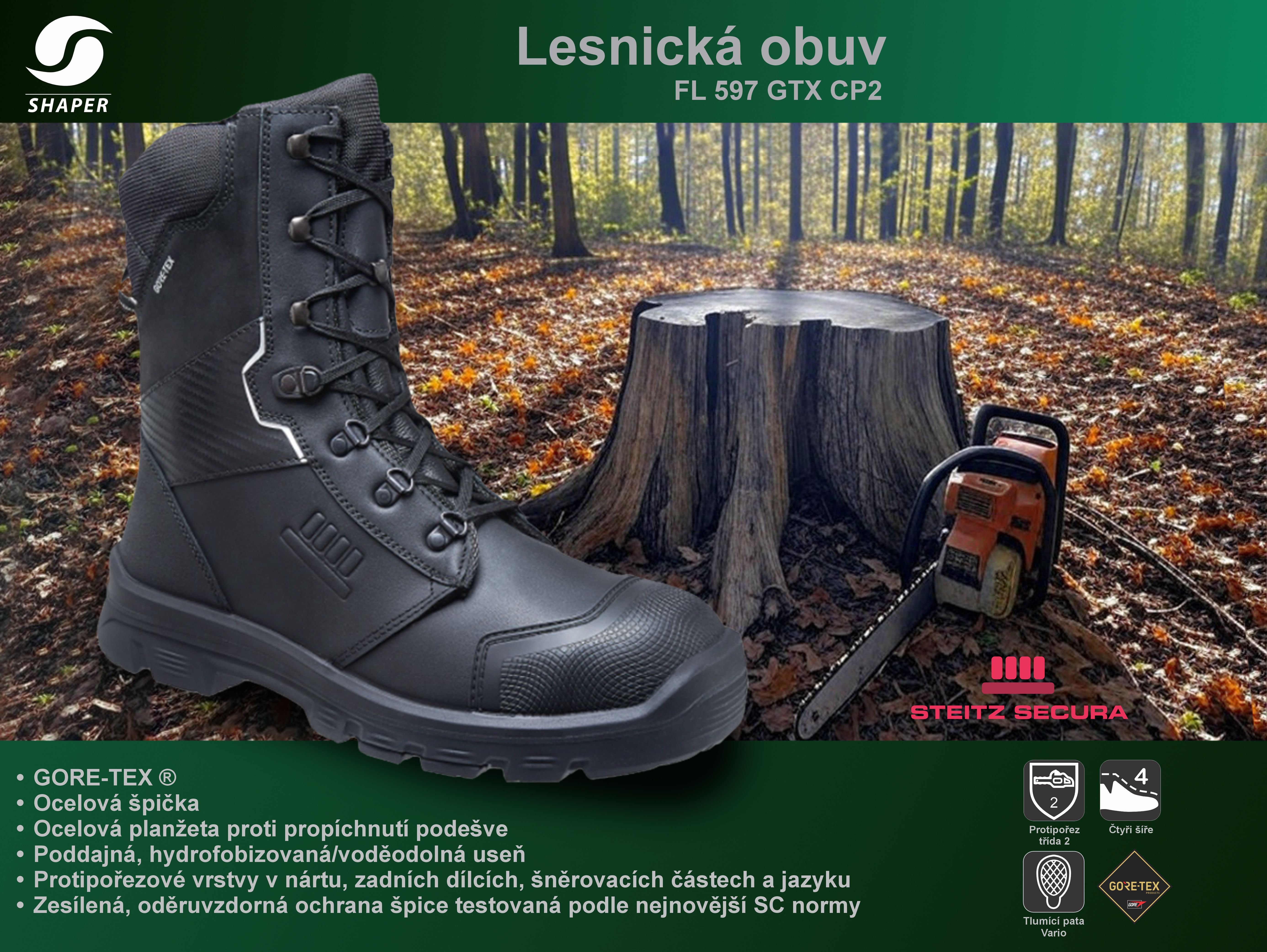 Lesnická obuv kategorie2
